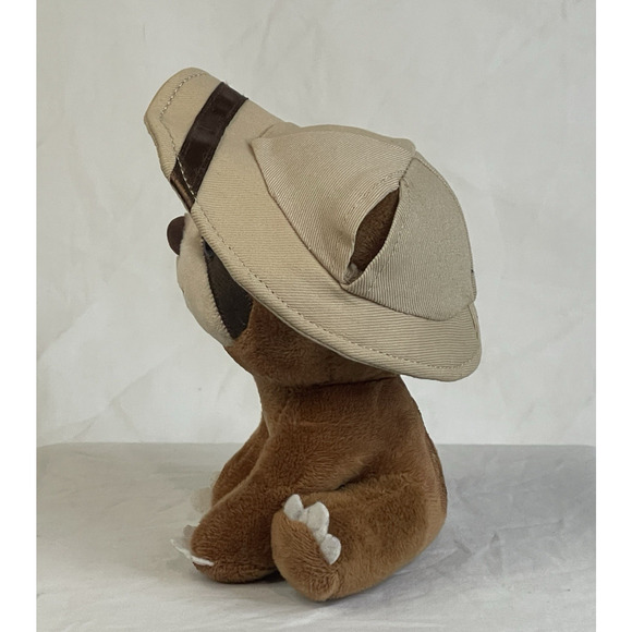 Fiesta Sloth Plush Wearing Safari Hat 5-inch Stuffed Animal Kids Toy Cute Small - Picture 4 of 9